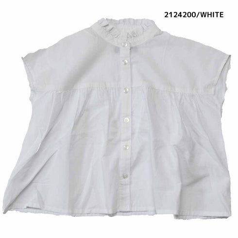 【130~150】 ギンガムローンガーリーブラウス ★2124200j★キッズサイズ 子供服